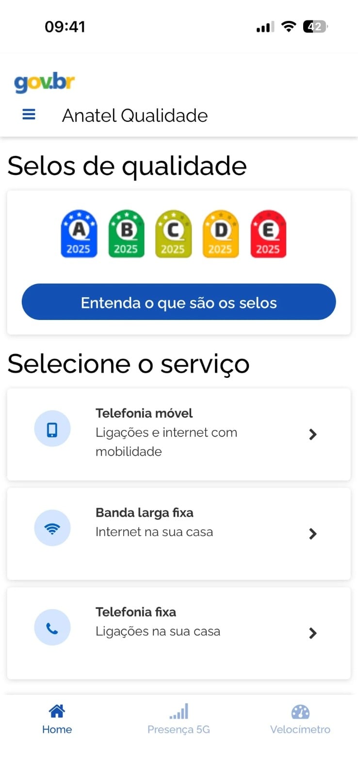 Anatel lança Selo de Qualidade para avaliar telefonia e internet