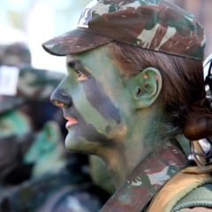 O número de vagas não foi divulgado, mas em 2025, quase 34 mil mulheres se inscreveram. (Foto: Exército) 