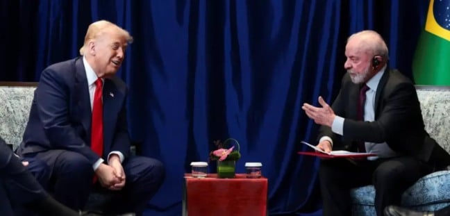 A cooperação, selada após diálogos diretos entre os presidentes Luiz Inácio Lula da Silva e Donald Trump. (Foto: Reprodução)
