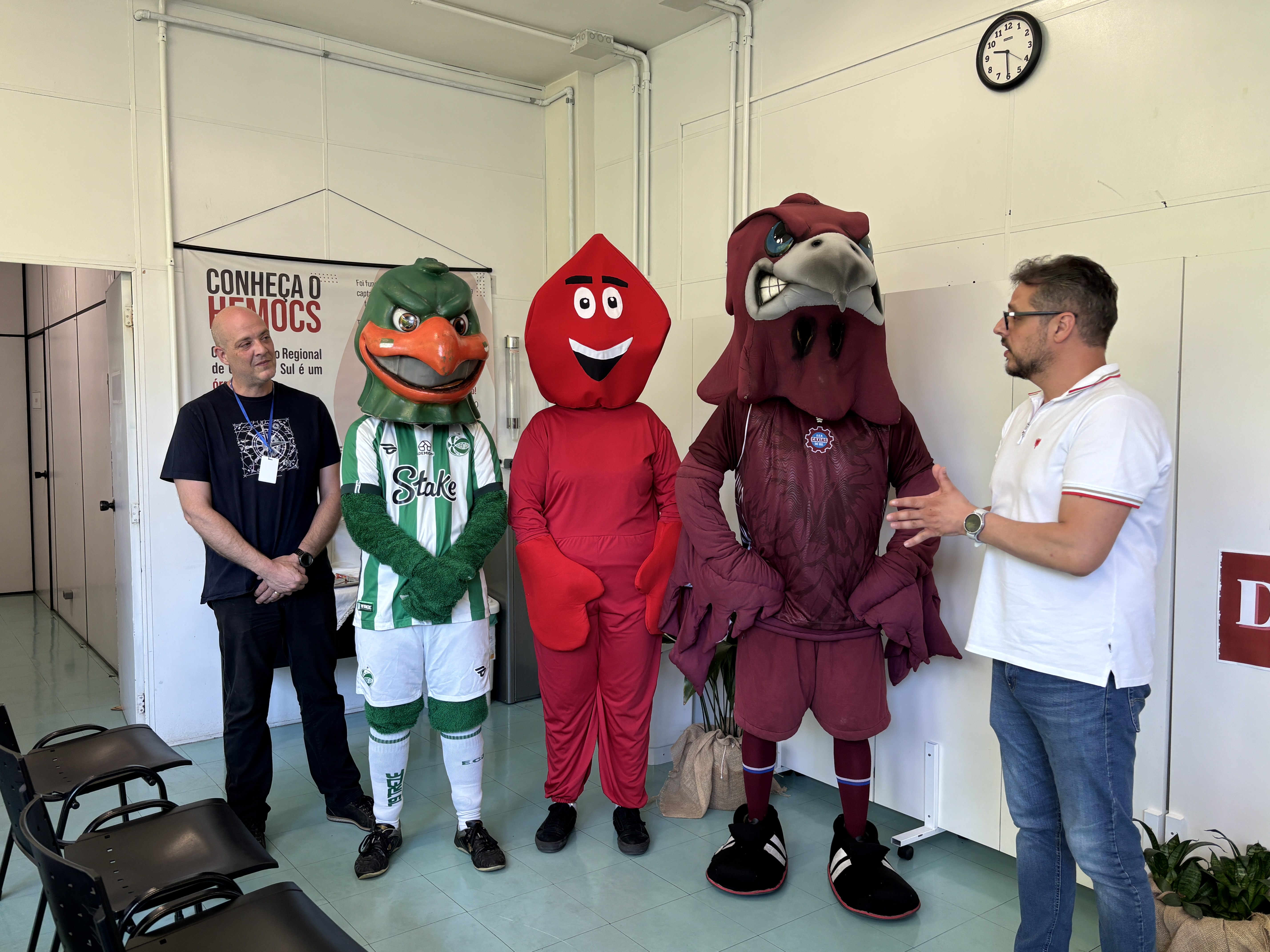 Ação “Ca-Ju Sangue Bom” reforça estoques de sangue do Hemocentro de Caxias do Sul