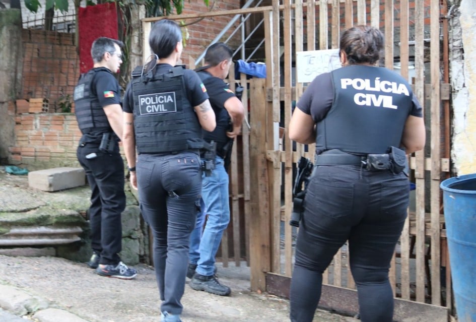 Polícia Civil prende 29 agressores em 24 horas durante operação contra o feminicídio no RS