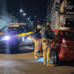 blitz tr&acirc;nsito motoristas