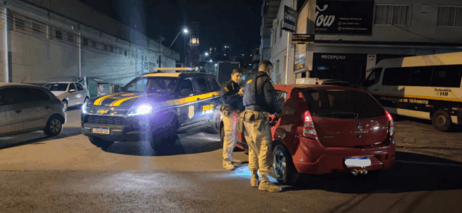 blitz trânsito motoristas