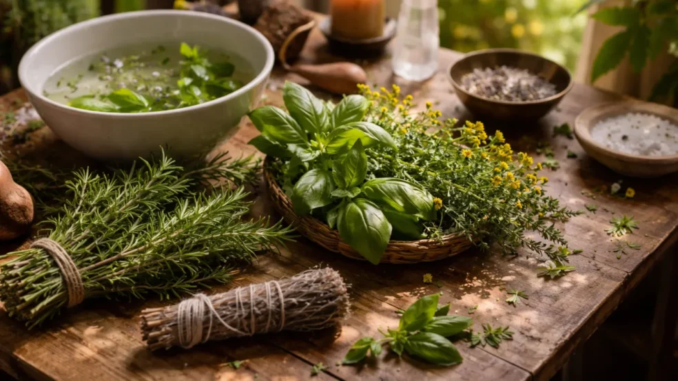 7 ervas místicas que intensificam rituais naturais 7 ervas místicas que intensificam rituais naturais