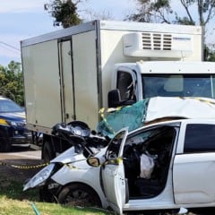 &Oacute;bitos por conta acidentes quase dobraram na BR-470.