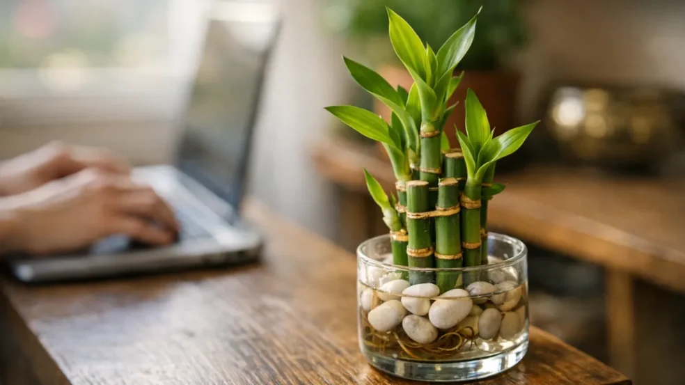 Bambu-da-sorte no Feng Shui: quando ele fortalece oportunidades — e quando não faz diferença alguma Bambu-da-sorte no Feng Shui: quando ele fortalece oportunidades — e quando não faz diferença alguma