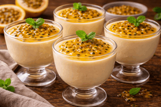 Cozinha Viva: Mousse de maracujá