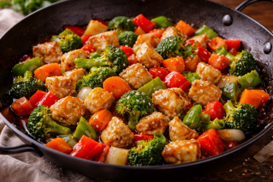 Cozinha Viva: Frango xadrez com legumes