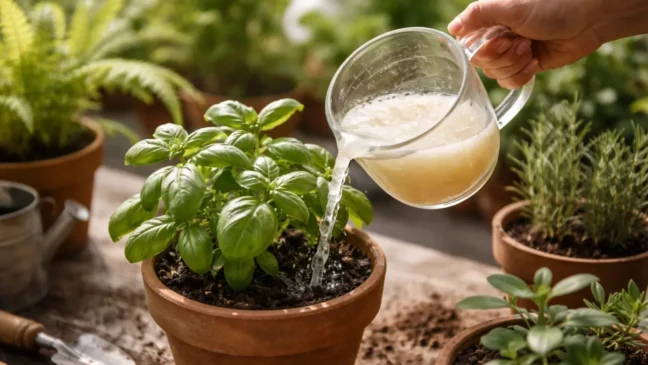 Faça suas plantas crescerem mais rápido usando a água que quase todo mundo joga fora