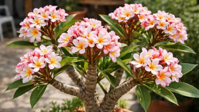 Frangipani: 3 cortes cirúrgicos que explodem a ramificação ornamental