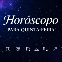 Hor&oacute;scopo para quinta-feira