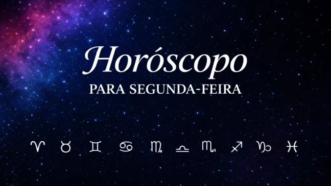 Horóscopo para segunda-feira