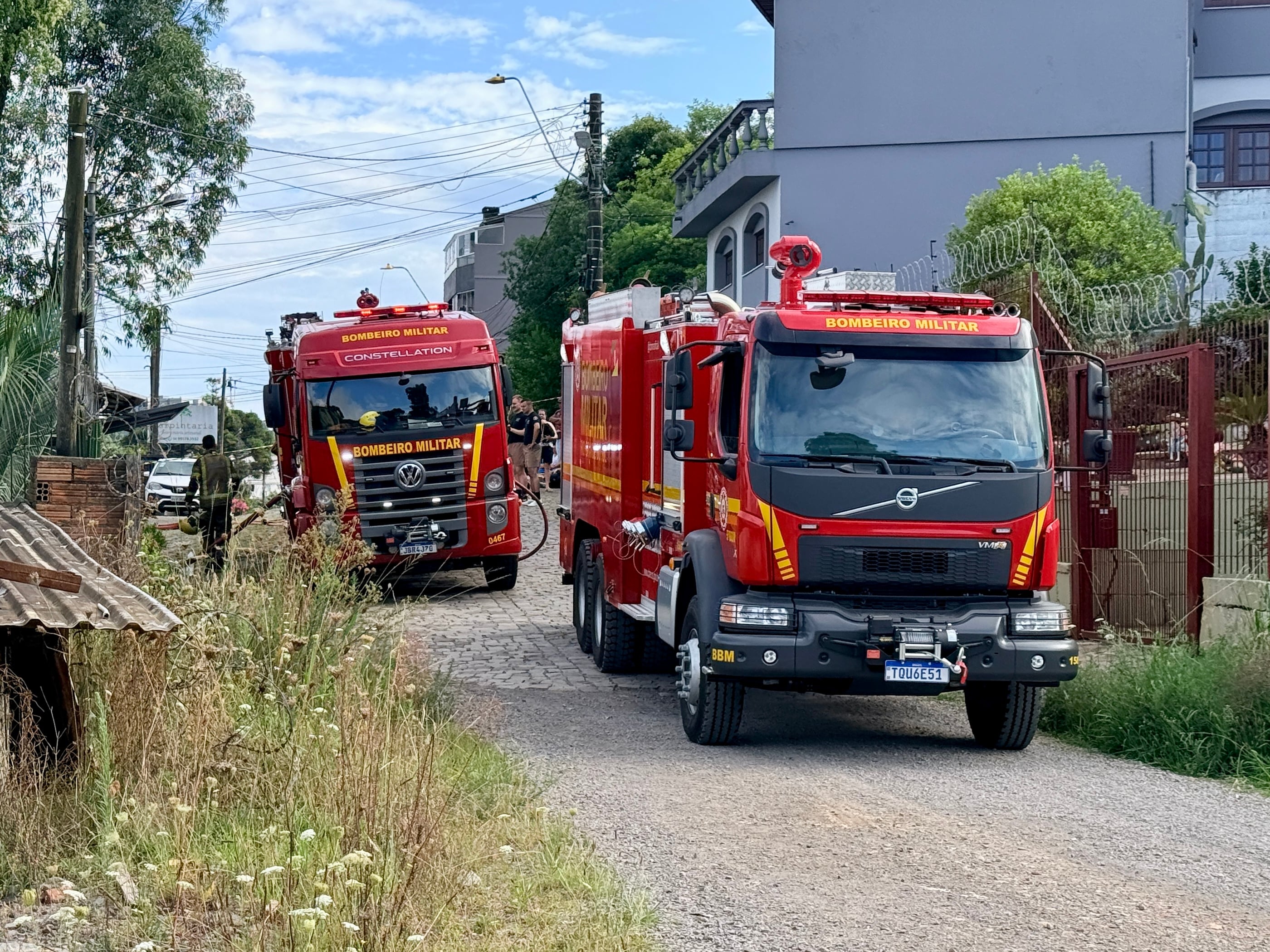 Incêndios em casas chamam atenção em Caxias do Sul no início de 2026