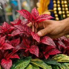 Iresine &ldquo;Carnaval&rdquo; a folhagem vermelha que pode ser usada em alegorias