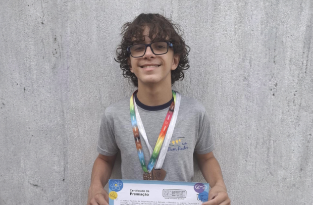 Aluno de Nova Petrópolis é selecionado para programa nacional de treinamento em Matemática