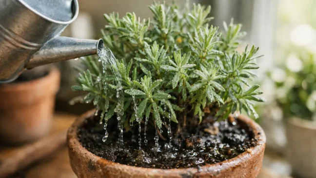 Lavanda-brasileira 6 erros de rega que matam a planta antes do primeiro florescer