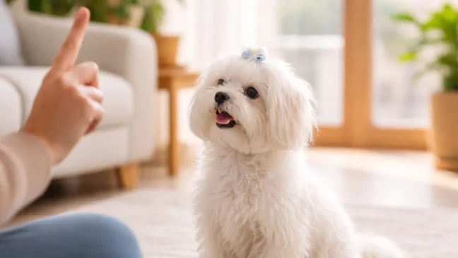 Maltês como melhorar a obediência do animal e evitar manhas por atenção