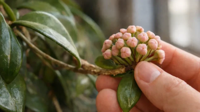 Muita gente cultiva flor-de-cera por anos e nunca vê uma flor sequer