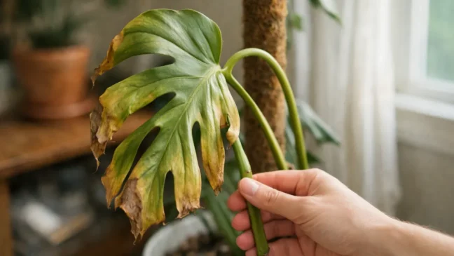 Não é falta de espaço o erro que realmente faz a costela-de-adão perder força