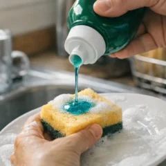 O h&aacute;bito autom&aacute;tico na cozinha que faz o detergente de lou&ccedil;a sumir sem limpar de verdade