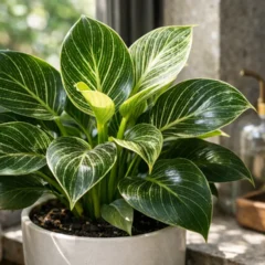 Onde posicionar o filodendro birkin para evitar manchas amareladas