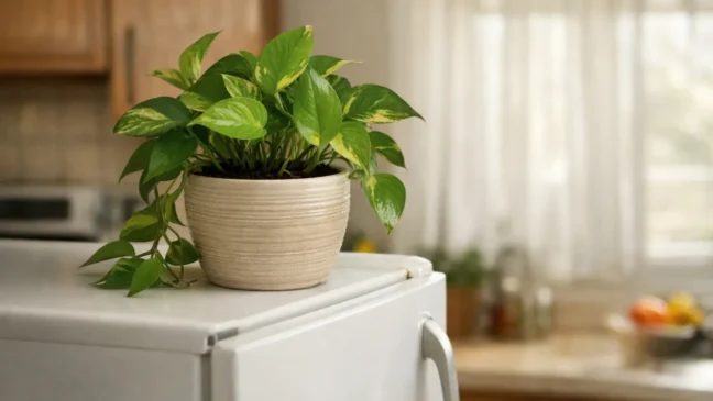 Segundo o Feng Shui, esse erro ao colocar plantas sobre a geladeira pode travar a energia da casa