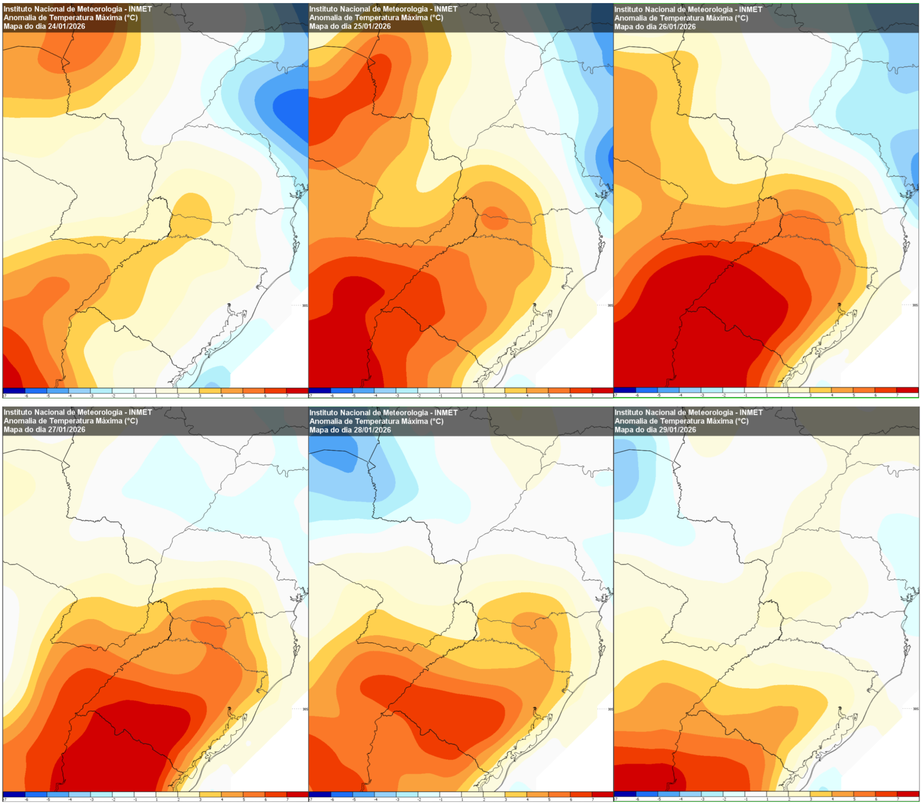Temperaturas elevadas, com previsão acima de 38°C, marcam última semana de janeiro no RS