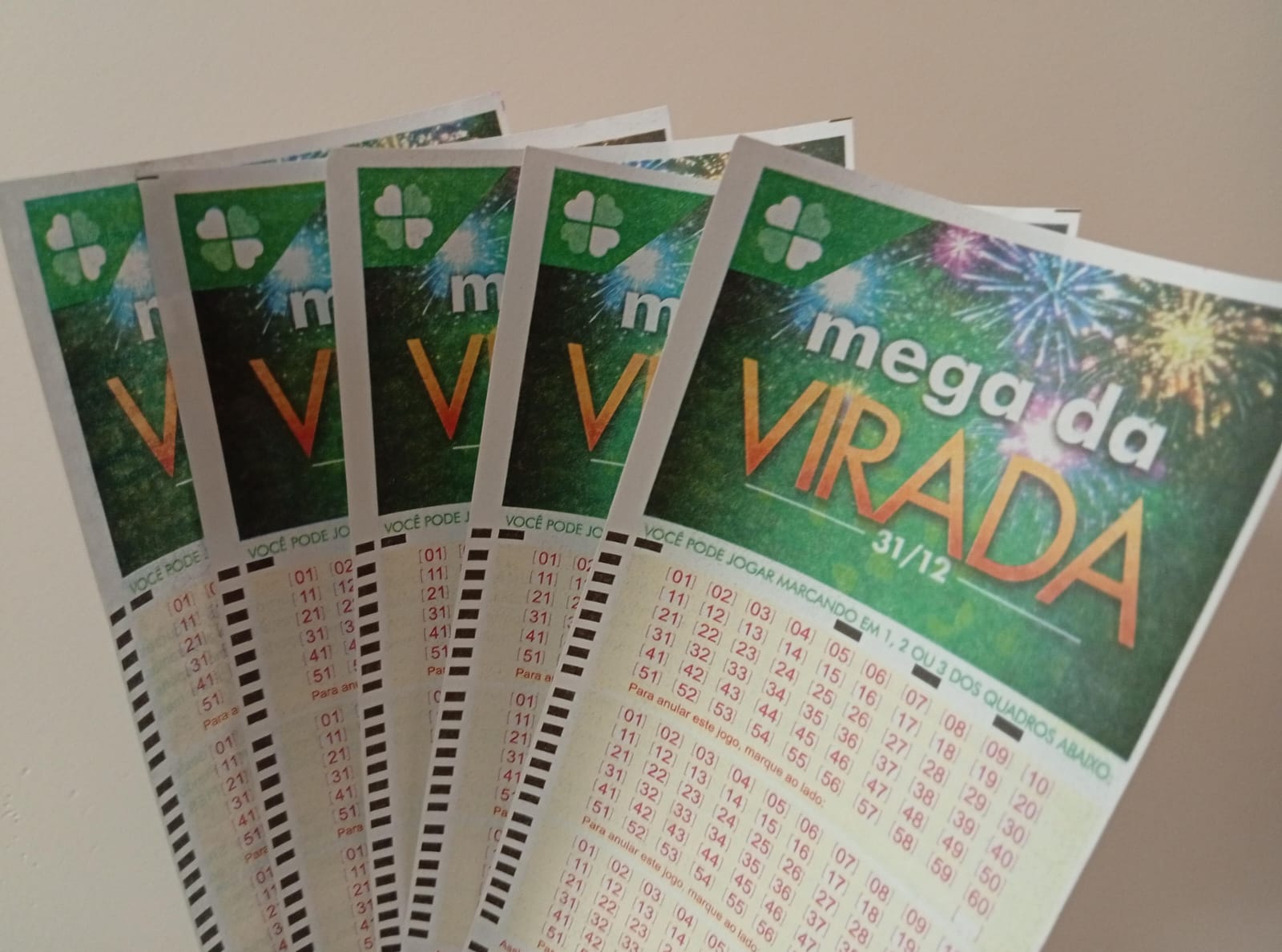 Apostas de Farroupilha acertam uma quina e 45 quadras na Mega da Virada