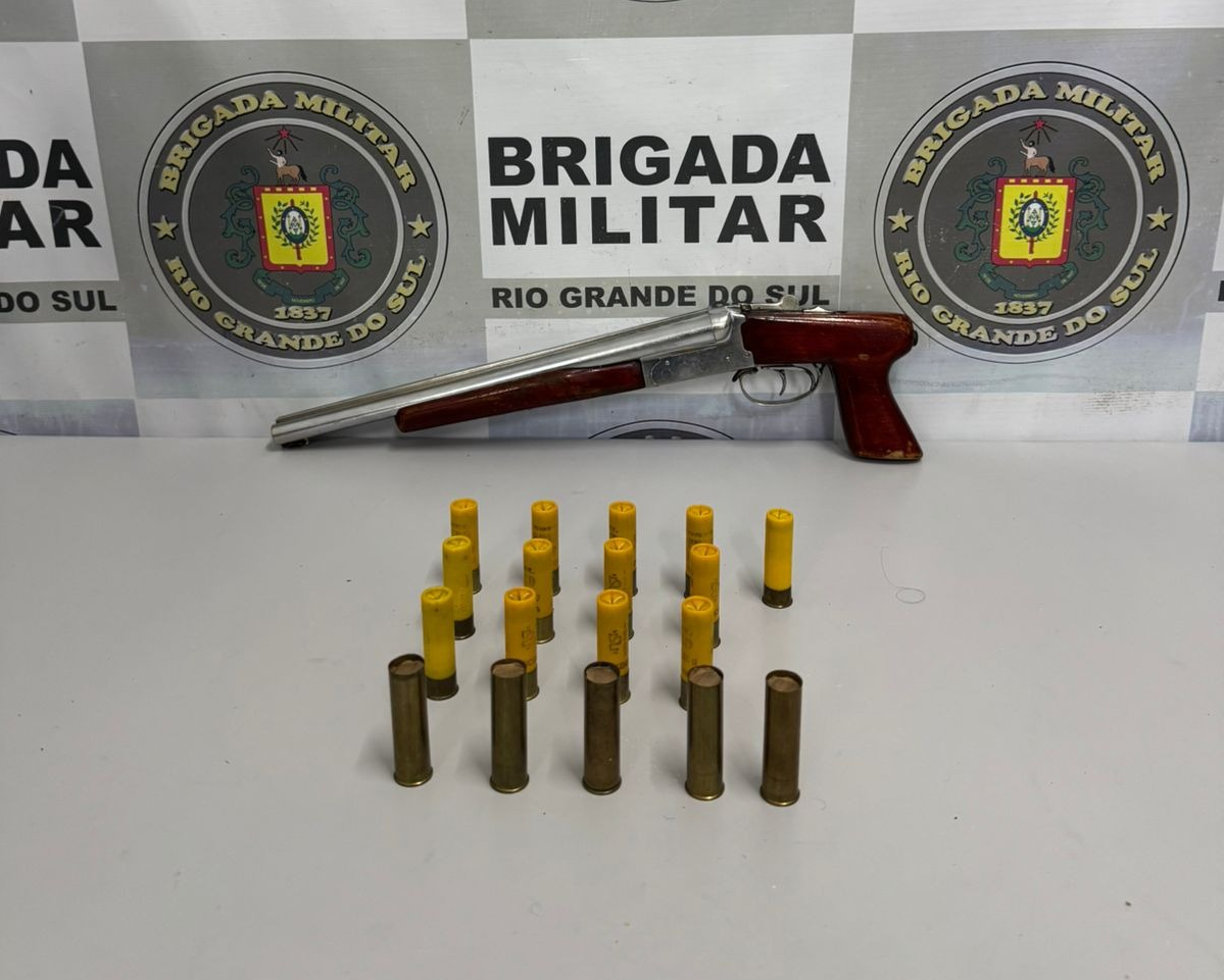 Homem é preso por posse irregular de espingarda em Caxias do Sul