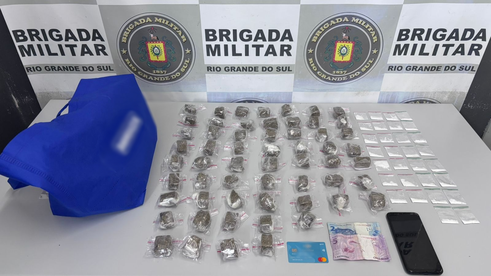 BM prende quatro pessoas em três ocorrências distintas em Caxias do Sul