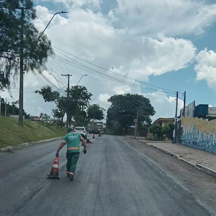Em Caxias do Sul, Perimetral Sul passa por nova etapa de obras com bloqueios parciais