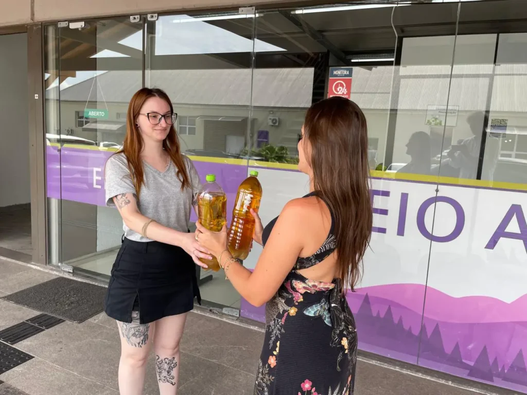 Óleo de cozinha: Bento Gonçalves orienta reaproveitamento Óleo de cozinha: Bento Gonçalves orienta reaproveitamento