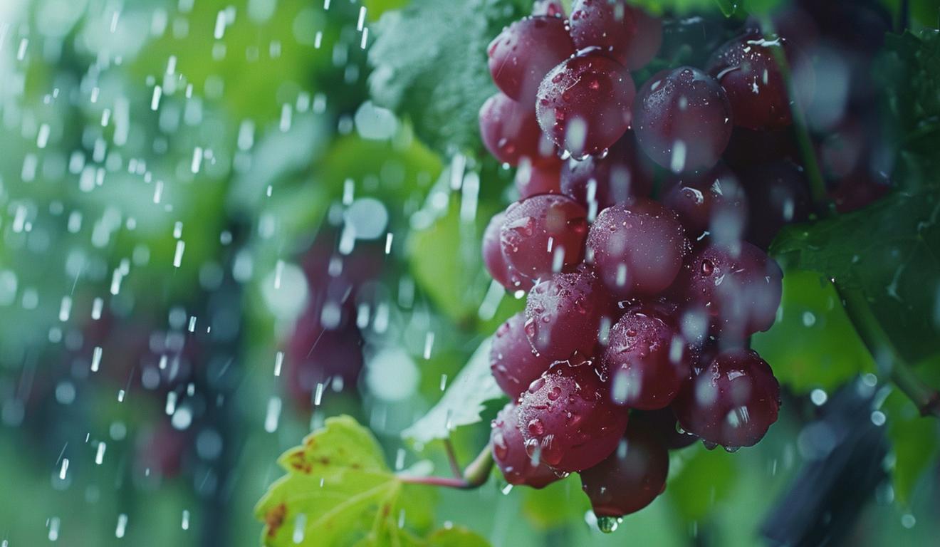 Maturação do vinhedo em períodos chuvosos: O que Fazer?