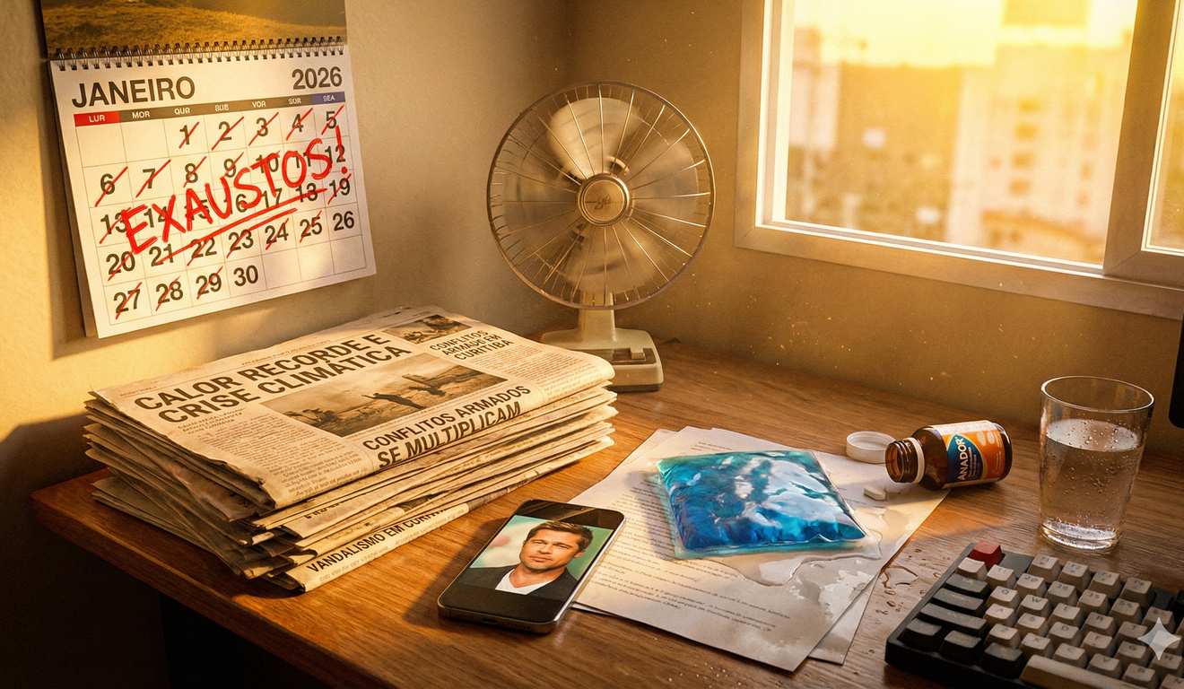 Duas semanas e meia de calor