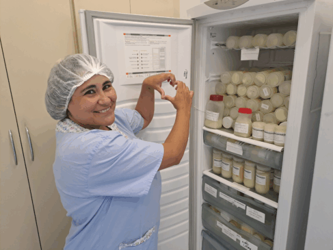 Mãe de bebê internado em Bento Gonçalves doa mais de 32 litros de leite materno