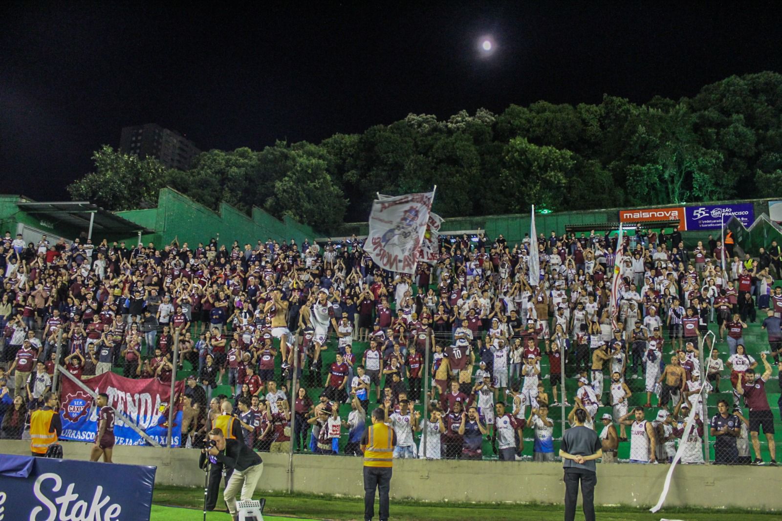 Caxias disponibiliza transporte gratuito para torcedores no clássico Ca-Ju