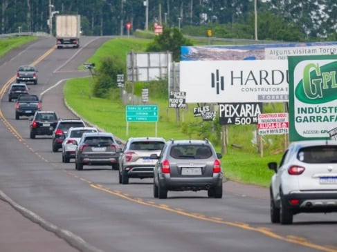 Este primeiro lote de obras contempla 54 quilômetros entre as cidades de Tainhas e Terra de Areia. (Foto: Pedro Piegas)