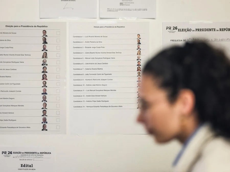 Portugal vota hoje para escolher novo presidente em eleição recorde