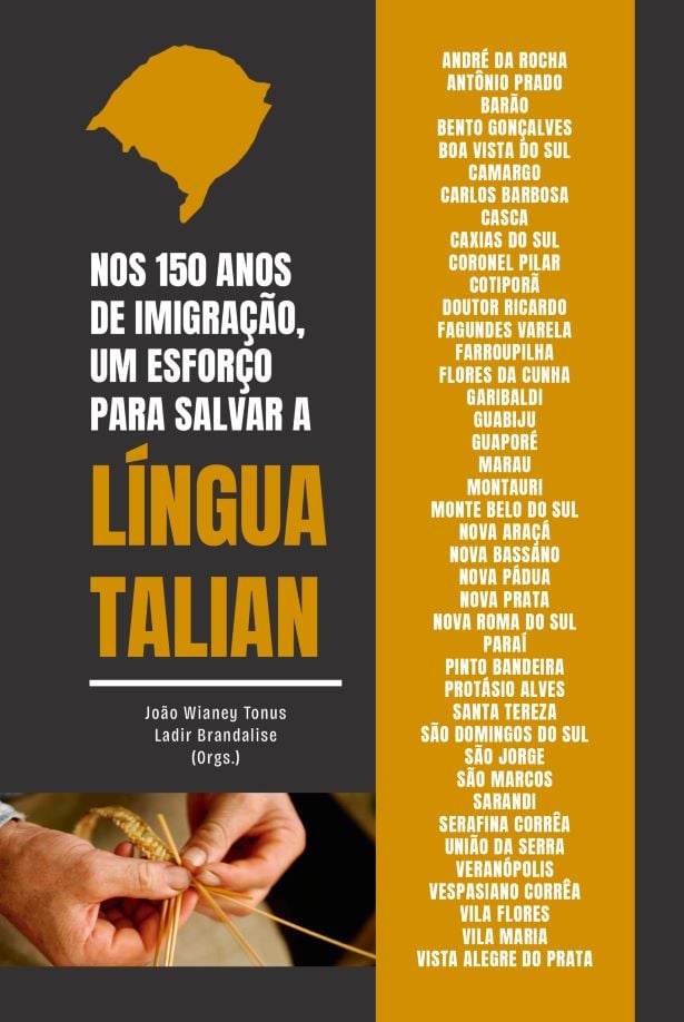 Livro sobre salvaguarda da língua talian é apresentado na Festa da Uva Livro sobre salvaguarda da língua talian é apresentado na Festa da Uva