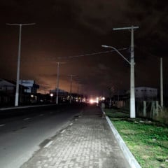 A CEEE Equatorial confirmou que a interrup&ccedil;&atilde;o foi causada por uma falha em uma linha de transmiss&atilde;o. (Foto: Rafael Ribeiro/Litoral na Rede)