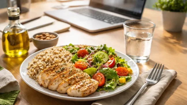 3 combinações no almoço que ajudam a diminuir sonolência e manter produtividade à tarde