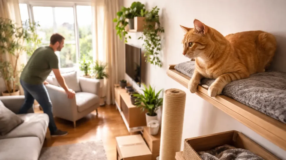 5 mudanças no ambiente que ajudam gatos a diminuir estresse acumulado 5 mudanças no ambiente que ajudam gatos a diminuir estresse acumulado