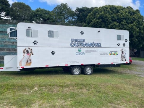 Com o apoio do Castramóvel, a equipe realizará cerca de 200 procedimentos.