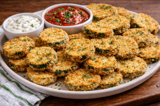 Cozinha Viva: Abobrinha empanada com queijo parmesão e farinha de rosca