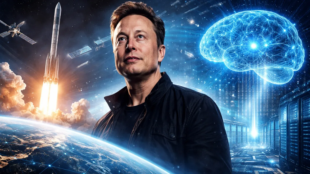 Elon Musk aposta muito alto: união entre SpaceX e xAI pode criar gigante de US$ 1,25 trilhão e redefinir o mercado global de IA