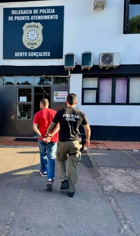 Condenado a 19 anos por roubo é preso em Bento Gonçalves