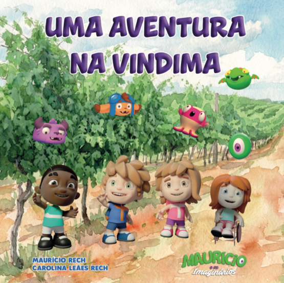Livro infantil “Uma aventura na vindima” será lançado em Flores da Cunha