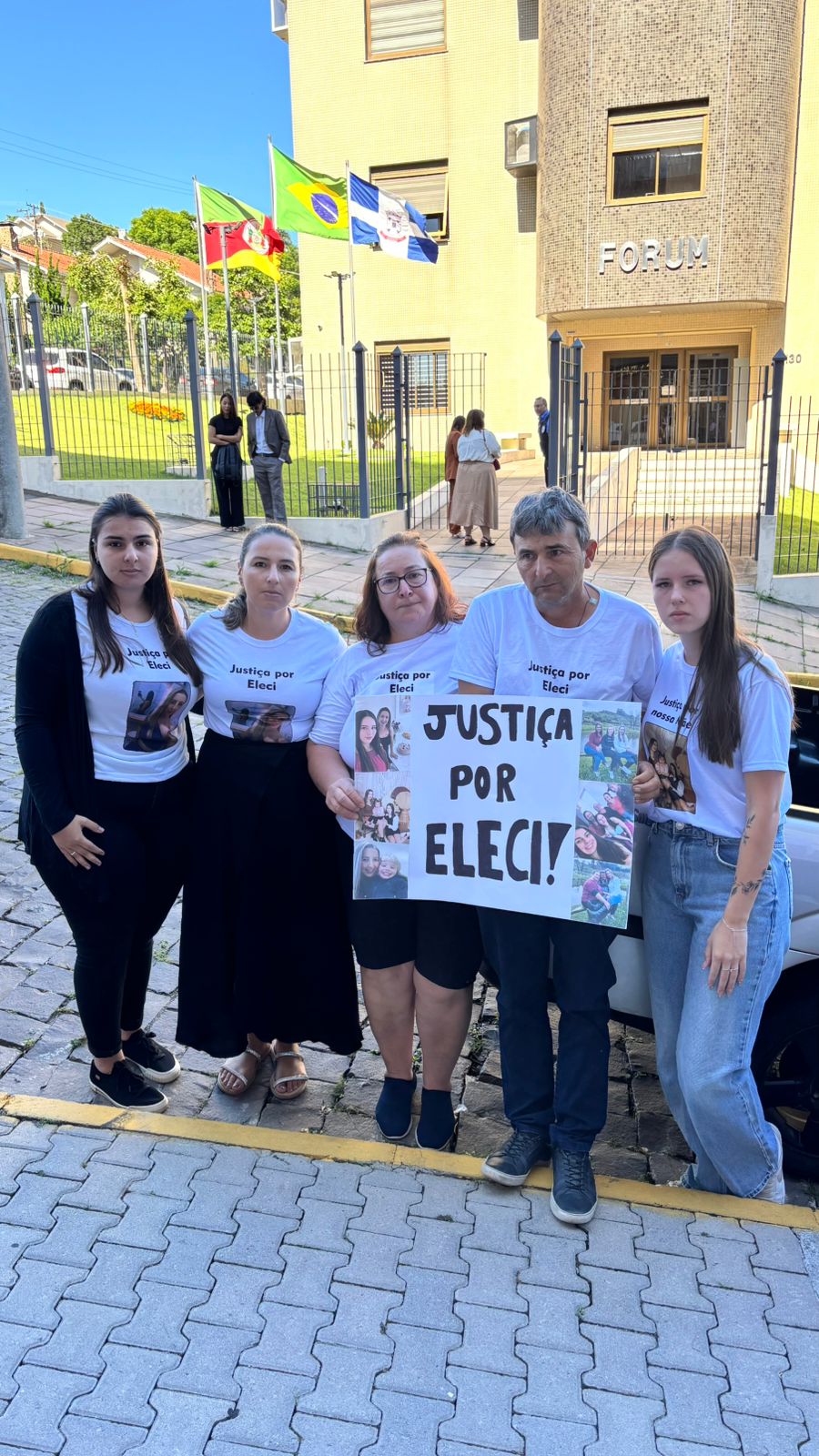 Após condenação de nove anos por feminicídio, família da vítima convoca protesto em Garibaldi