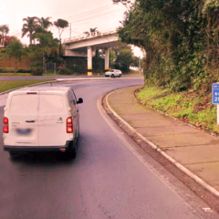 Foto: KM 217 da BR-470 / Reprodu&ccedil;&atilde;o.