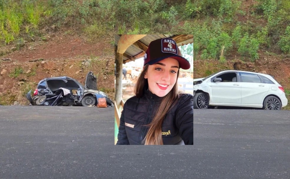 Identificada jovem que morreu em acidente entre dois carros no bairro Castelo, em Caxias do Sul - Leouve